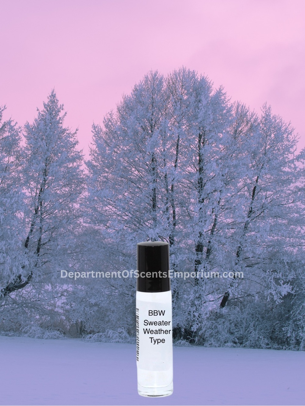 Sweater Weather Type (W) 1/3 Oz Glass Rollerball Fragrance Oil